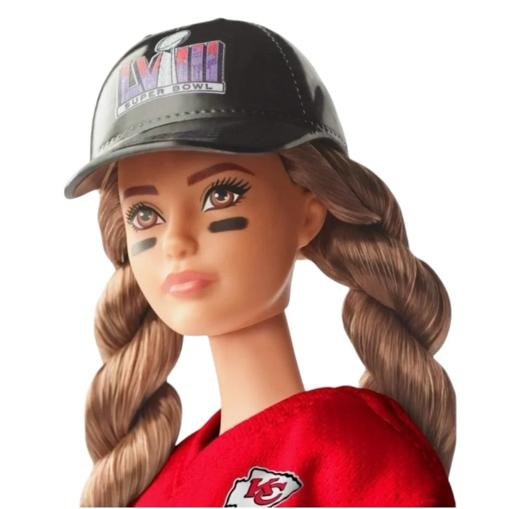 Barbie KC Chiefs NFL Super Bowl Doll